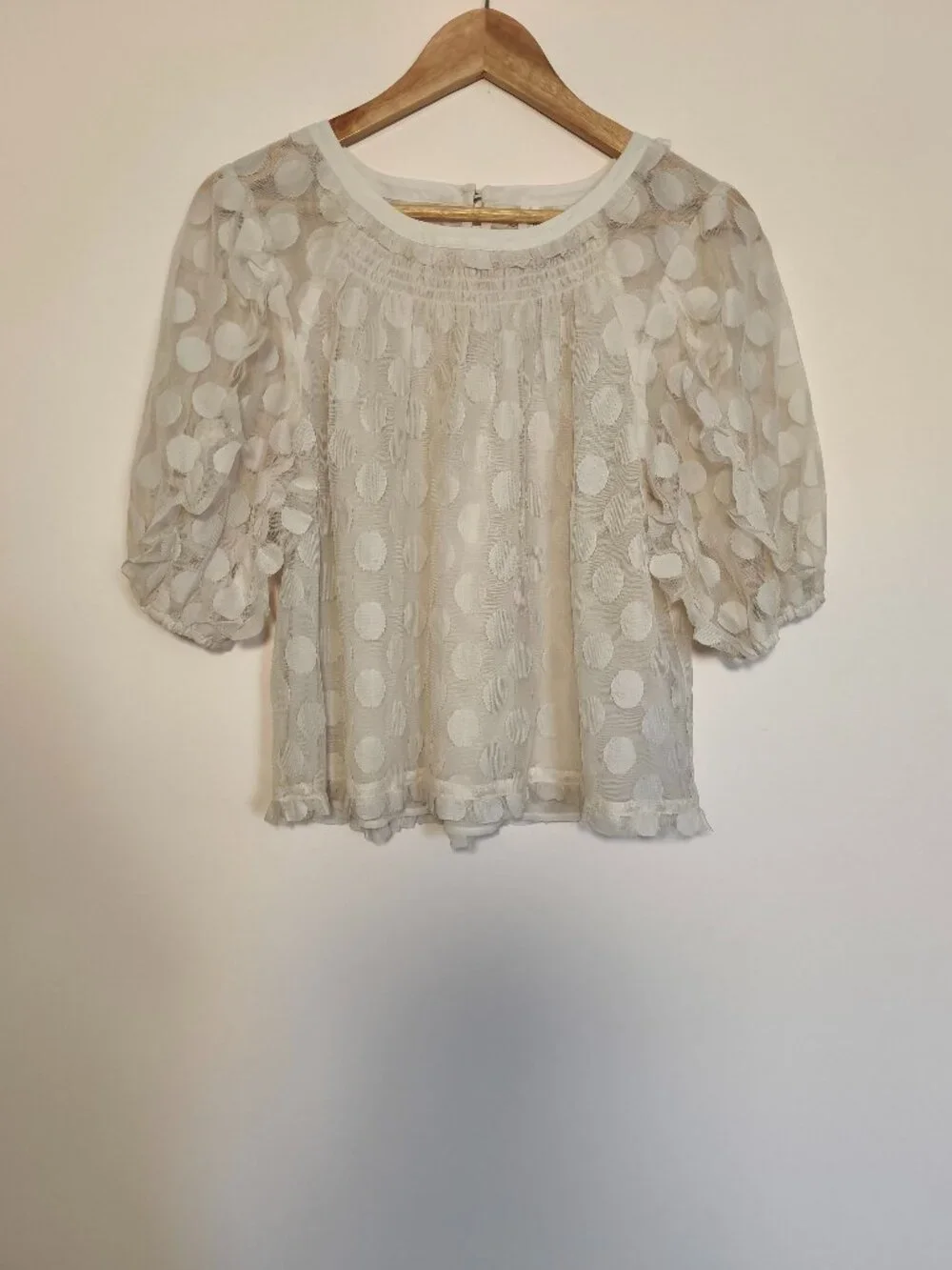 Anthropologie blouse very